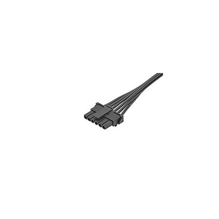 Molex Dc Power Cords Micro-Fit Ots Cbl Assy 300Mm 6Ckt Blk 1451320603